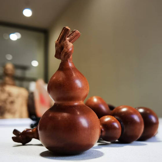 Lightning-Struck Jujube Wood Gourd